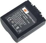 CGR-S006E S006E Batterie Li-Ion Compatible avec Panasonic Lumix DMC-FZ30 DMC-FZ50 DMC-FZ28 DMC-FZ18 DMC-FZ8 DMC-FZ38 DMC-FZ35 DMC-FZ7