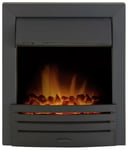 Adam Eclipse 2kW Electric Inset Fire - Black