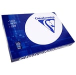 Clairefontaine Lot de 4 Ramettes 250 Feuilles Papier 160g A3 420x297 mm Certifié PEFCBlanc