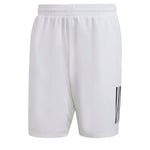 adidas Men's Club 3str Shorts, White, S