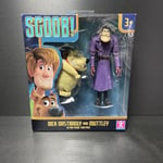 SCOOB! MOVIE - SCOOBY-DOO TWIN PACK FIGURES - DICK DASTARDLY AND MUTTLEY NEW