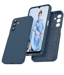 LeYi Coque pour Samsung Galaxy A25 5G, Housse de Protection en Souple Silicone Liquide, Etui Antichoc Cover Ultra Mince pour Samsung Galaxy A 25 5G - Bleu