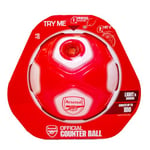 Smart Ball SBCB1A : SBCB1BNP-AFC, Ballon de Football, Rouge et Blanc, Taille Unique