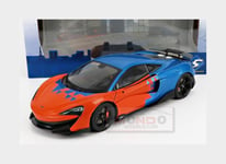 1:18 SOLIDO Mclaren 600Lt F1 Team Tribute Livery 2019 Orange Blue SL1804503