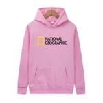 (11-XL）Syksyn ja talven merkki National Geographic -lehden miesten/miesten urheiluvaatehuppari +