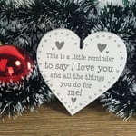 Thank You Gift For Boyfriend Girlfriend Husband Wife Heart Anniversary Valentine