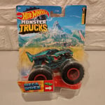 Hot Wheel Mega Wrex 1:64 Monster Trucks 2023 Truck Live Shark Tiger FYJ44 BNIB