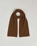 Le Bonnet Lambswool/Caregora Scarf Walnut