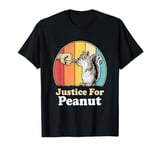 Justice for Peanut The Squirrel - Ammerica is The Land T-Shirt