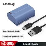 SmallRig LP-E6NH 2400mAh Camera Battery, USB-C 2.5H Fast Charging Battery 4264