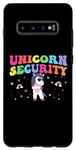 Coque pour Galaxy S10+ Unicorn Security Costume to protect Mom Sister Bday Princess