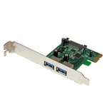 0065030855587 StarTech.com 2 Port PCI Express (PCIe) SuperSpeed USB 3.0 Card Ada