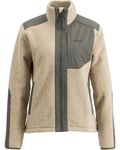 Saruk Wool Pile Mid Full Zip W (Dam) - Robust och Värmande Ullfleece för Kyligare Temperaturer - Charcoal L