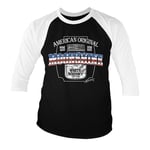 American Original Moonshine Baseball 3/4 Sleeve Tee, Long Sleeve T-Shirt