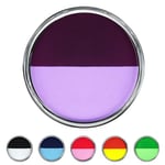 LOPHE Maquillage Fard Aquarellable Pot, Peinture du Visage, Maquillage FX Smiffys, peinture à l'eau pour le visage et le corps pour adultes, enfants,30g, Violet Foncé et Violet Clair