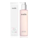 BABOR Cleansing Soothing Rose Toner for every skin type, Facial Toner for daily facial cleansing, With rose fragrance, Without alcohol, Vegan Formula, Rose Toning Essence, 1 x 200 ml