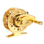 (Left Hand Type)Portable All Metal Fishing Reels 5 Bearings 3.0:1 Gear RE