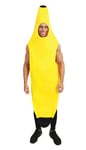 P’TIT CLOWN - Costume Banane - Déguisement pour Adulte, Unisexe - Parfait pour Carnaval, Fêtes Costumées et Évènements à Thème - Polyester - Taille Unique