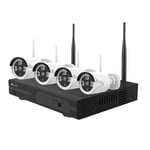 Kit vid?osurveillance WiFi 4 cam?ras IP 3MP