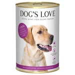 Dog's Love Adult 6 x 400 g - Lam