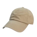 CHOK.LIDS Baseball Cap, Khaki, One Size