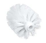 WENKO Brosse de rechange blanche Ø 8,5 cm Ø 8,5 cm, pour les ensembles WC Blanc