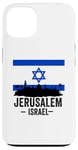 iPhone 13 Jerusalem Souvenir Israel Skyline Jewish Israeli Women Men Case