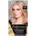 L'Oréal Paris Préférence Infinia Hair Dye (Various Shades) - 8.23 Rose Gold Light Blonde