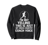 Cross Country Coach Appreciation Running Coach Men Women Sweatshirt