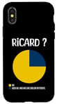 Coque pour iPhone X/XS Humour Homme Cadeau Apero Pastis Humour Alcool