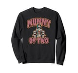 Mummy of Two Mommy of Two Funny Halloween Sweatshirt