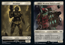 Soldier // Space Marine Devastator [Token]