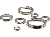 Westin Split Ring 4mm Black Nickel 10pk Solide splittringer