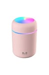 H2O - Air Humidifier - Essential Oil Diffuser - Usb Plug, Pink (2 Watts)