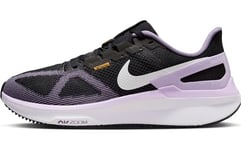 Nike Women's Air Zoom Structure 25 Road Running Shoe, Black/White-Daybreak-Lilac Blo, 6 UK