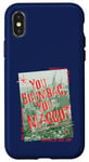 Coque pour iPhone X/XS Fairytale Of New York Sac à dos de Noël Maggot The Pogues