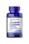 Puritan's Pride - Absorbable Calcium 600mg plus Magnesium 300mg & Vitamin D 1000IU - 60 Softgels