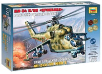 Mil Mi 24 B Hind C Hélicoptère 1:72 Plastique Model Kit Zvezda