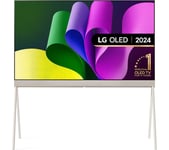 55" LG Objet Collection Posé 55LX1T6LA  Smart 4K Ultra HD HDR OLED TV with Google Assistant & Amazon Alexa - Beige, Cream