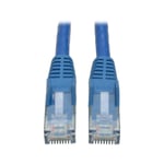 TRIPP LITE Eaton Tripp Lite Series Cat6 Gigabit Snagless Molded (UTP) Ethernet Cable (RJ45 M/M)  PoE  Blue  5 ft. (1.52 m)  50-Piece Bulk Pack -