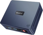 Business Mini Pc N5095 (4C/4T Up To 2.9Ghz),8G Ram 256G Ssd,Gigabit Ethernet,Usb 3.0,4K Dual Hdmi Wi-Fi5 Bt4.0,Auto Power On Wake On Lan,Reliable Office Mini Computer