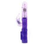 Purple Rabbit Bunny Rabbit Waterproof Vibrator With Thrusting Motion