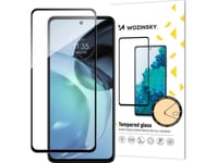 Wozinsky Wozinsky Full Glue Härdat Glas Motorola Moto G72 9H Härdat Glas Med Full Skärm Med Svart Ram