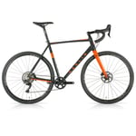 Merlin Malt G2P GRX Gravel Bike - 2024 Gloss Black / Orange 59cm Black/Orange