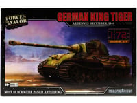 German King Tiger Ardennes December 1944 WWII - échelle 1/72 - FORCES OF VALOR 8