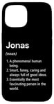 iPhone 15 Jonas Name Definition Funny Dictionary Case