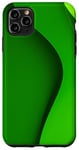 Coque pour iPhone 11 Pro Max Style minimaliste esthétique abstrait vert