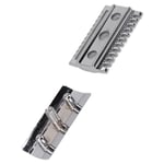 Manual Beard Trimmer Accessory Scratch Stainless Steel Facial Double BGS UK