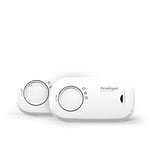 FireAngel Carbon Monoxide Alarm Detector With Replaceable Battery Pack of 2