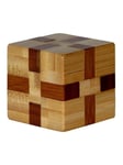 Eureka 3D Bamboo Brain Puzzle Cube 3D Puslespill